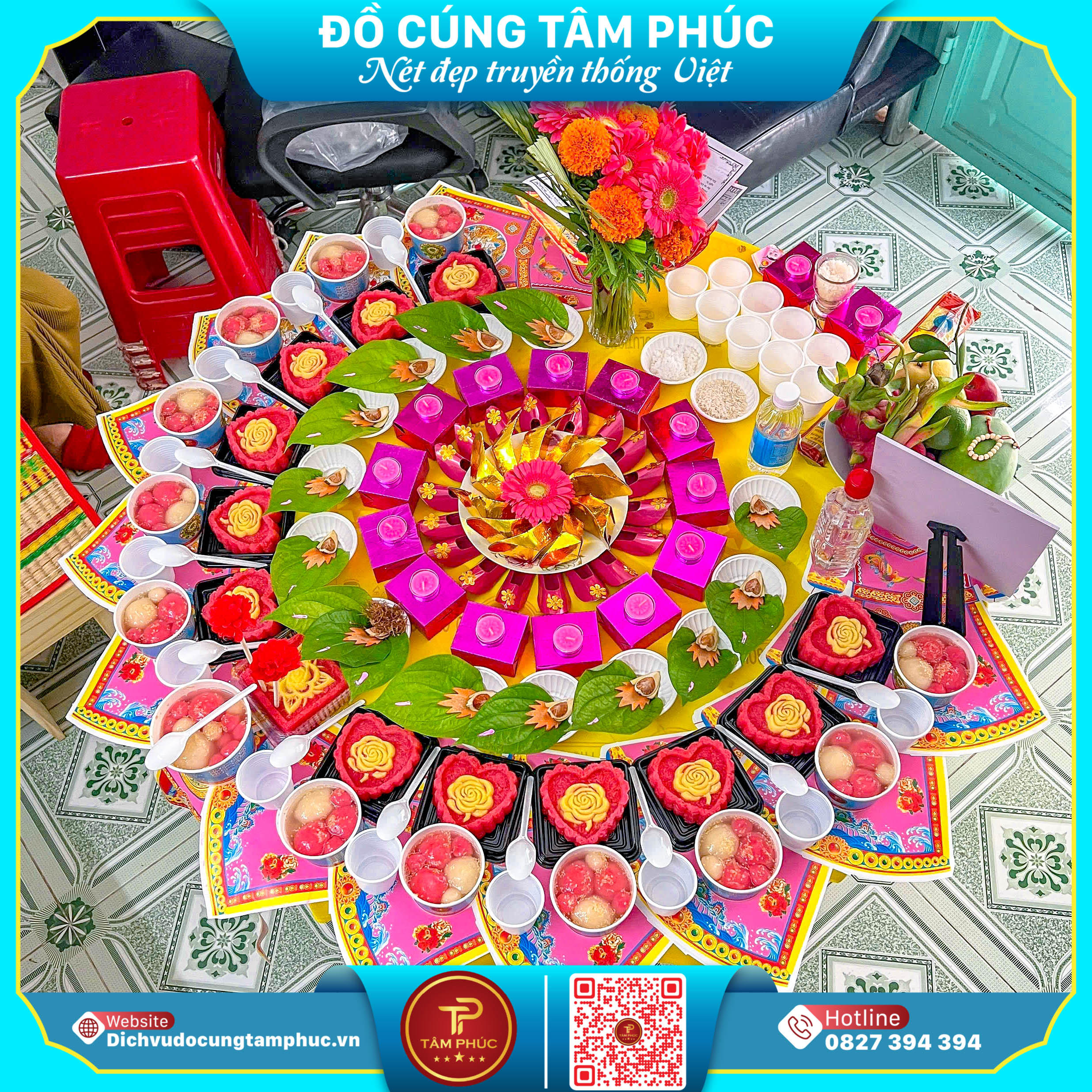 Mâm Cúng Mụ Chay Cho Bé Thanh Tịnh, Trọn Vẹn Ý Nghĩa Tâm Linh.